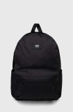 Vans rucsac culoarea negru, mare, neted