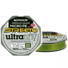Fir Textil Konger Streeto Ultra Tiny Olive Green 0.10mm, 4.55kg, 150m foto