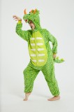 PJM232-826 Pijama kigurumi tip salopeta model dinozaur, S