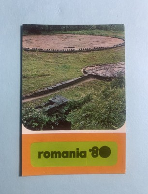 Calendar 1980 Gradistea Muncelului foto