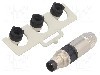 Conector M8, 4 pini, clasa etanseitate IP67, MURR ELEKTRONIK - 7000-08351-0000000