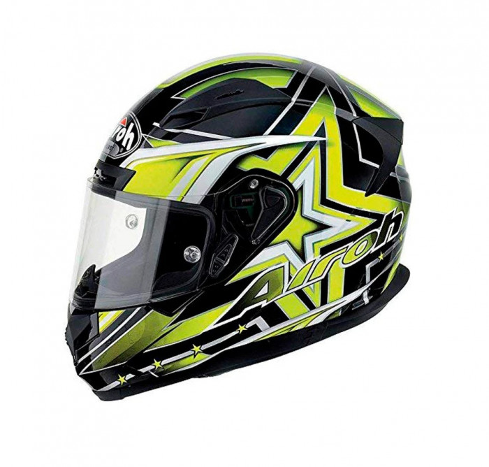 Casca Airoh STREET YELLOW GLOSS integrala /full face Marimea L