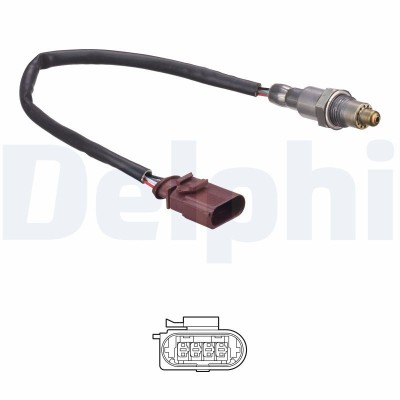DELPHI ES21139-12B1 Sonda Lambda foto
