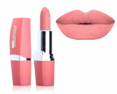 Ruj Mat Profesional Kiss Beauty CC Lips - 1 Baby Pink foto