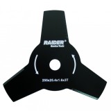 Disc motocoasa cu 3 lame 255x25.4 mm Raider 142101