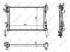 NRF 53934 Radiator, racire motor
