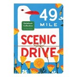 Caiete "49-Mile Scenic Drive" - Colectie 3 Jurnale Blank cu Ilustratii California, San Francisco, Sketchbook