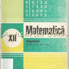 Matematica. Algebra. Manual Pentru Clasa a XII-a - Ion D. Ion