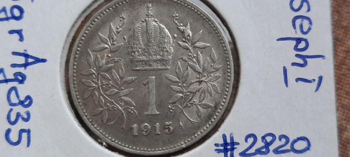 AUSTRIA 1 COROANA 1915