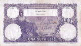 REPRODUCERE bancnota 100 lei 12 aprilie 1913 Romania
