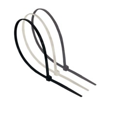 Coliere din plastic 2.5x150, alb (100 buc.) - CELO 125150CCT SafetyGuard Surveillance foto