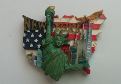 D3 - Magnet frigider - Tematica turism - America 9 foto