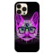 Husa compatibila cu Apple iPhone 15 Pro Max model Tripping cat, Silicon, TPU, Viceversa