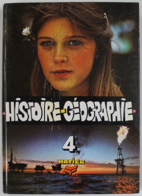 HISTOIRE GEOGRAPHIE CLASSE de 4e , sous la direction de JEAN BRIGNON , 1987 foto