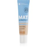 Bell Hypoallergenic Mat &amp; Protect machiaj matifiant de lungă durată SPF 25 culoare 07 Sunny 30 g