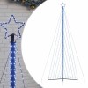 Pom de Craciun LED 789 LED-uri Albastru 476 cm