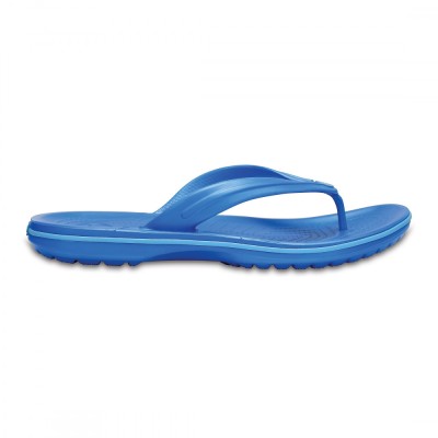 Slapi Crocs Crocband Flip Albastru - Ocean foto