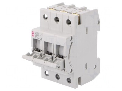 Separator cu Fuzibil D01 16A 400VAC Poli 3 pentru Șină DIN foto