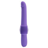 Vibrator Pretty Love Pazuzu, 3 funcții penetrare automată, re&icirc;ncărcabil USB, rezistent la apă, lungime 29.2-36.2 cm, mov