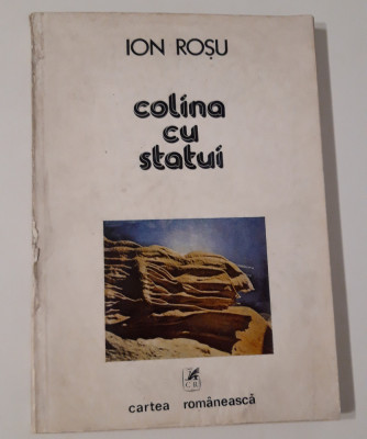 Ion Rosu Carte cu autograf Versuri Colina cu statui foto