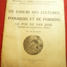 Prof.Tr.Savulescu -Un dusman al culturilor de Meri si Peri -Ed.1937 lb.franceza