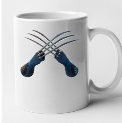 Cana alba personalizata Fortnite - Adamantium Claws, INOVATIX&amp;reg;. 330ml foto