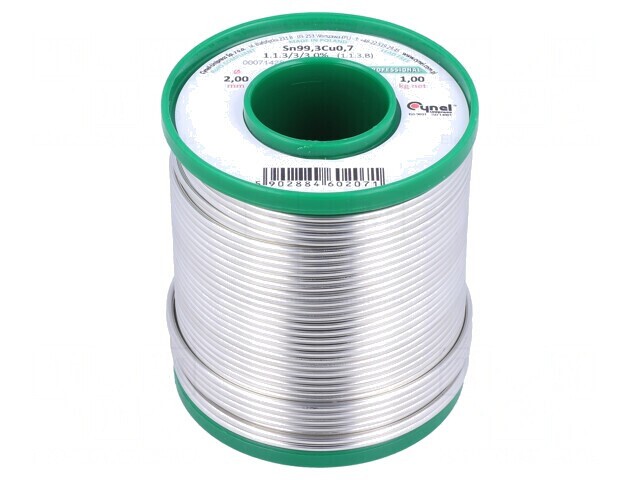 S&acirc;rmă de lipit fără plumb 2mm 1000g