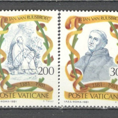 Vatican.1981 600 ani moarte J. von Ruusbroec-cleric SV.534