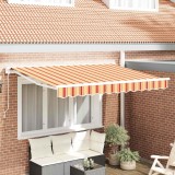 Cortina Retractabilă Manual Albastru Marin 350x200 cm