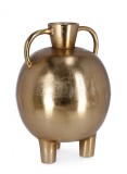 Cumpara ieftin Vaza flori metal auriu 25x37 cm
