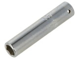 Cheie tubulară 7mm 6-puncte, lungime manşon 50mm, oţel