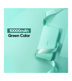 UGREEN 10000mAh Dual Fashion USB Powerbank 1A/2.1A-Culoare Verde