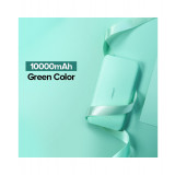 UGREEN 10000mAh Dual Fashion USB Powerbank 1A/2.1A-Culoare Verde