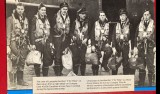 WW II,ECHIPAJ BOMBARDIER LANCASTER/VERSO:MEDALII,DECORATII, GRADE:ROYAL CANADIAN