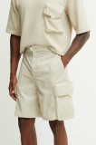 Oakley pantaloni scurți RESERVE culoarea bej, FOA406838