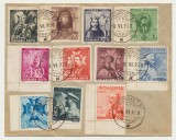Romania 1938 serie Voievozi - Straja Tarii stampilata pe plic
