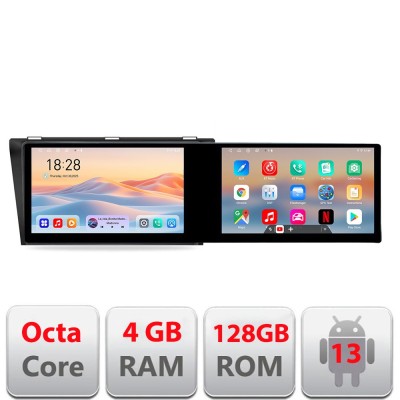 Navigatie Mazda 3 2009-2014 Kit-034 Edotec 2 ecrane 8 core 4+128 21.6 inch Incell android Wifi 5Ghz gps internet CarStore Technology foto