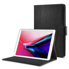 Husa Spigen Stand Folio iPad 9.7 inch (2017/2018) Negru foto