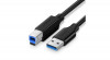 UGREEN US210 USB3.0 - USB-B k&aacute;bel nyomtat&oacute;hoz, 1m (fekete)