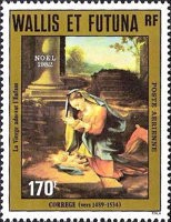 Wallis &amp;amp;amp; Futuna 1982 - Craciun, neuzat foto