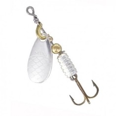 LINGURA ROTATIVA MAPSO LUKRIS MINI ARGINT-MAT 2g