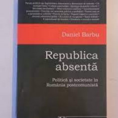 REPUBLICA ABSENTA - DANIEL BARBU