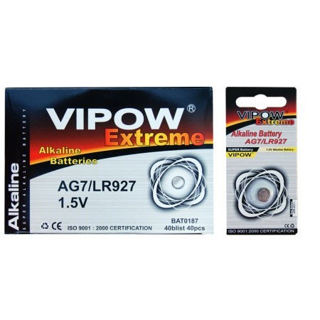 BATERIE VIPOW EXTREME AG7 1 BUC/BLISTER BATERIE VIPOW EXTREME AG7 1 BUC/BLISTER
