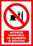 Placute interzis consumul cu alimente si bauturi