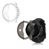 Set 2 Huse pentru Suunto 9/9 Baro/Spartan Sport Wrist HR, Kwmobile, Silicon, Transparent/Gri, 52665.03