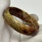 BRATARA JAD Natural - Model Bangle - Dama - Facuta manual - Vintage !