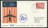 Sweden 1959 Aviation, Commemorative cover, First SAS Caravelle Jet Flight K.352