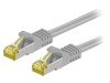 Patch cord S/FTP Cat 6a LSZH Gri 10m, Goobay