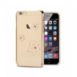 Husa iPhone 6/6S Plus ASTRUM Blossoming Apple Gold Swarovski - Capac Protectie Premium
