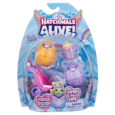 Hatchimals Alive Set Mov foto